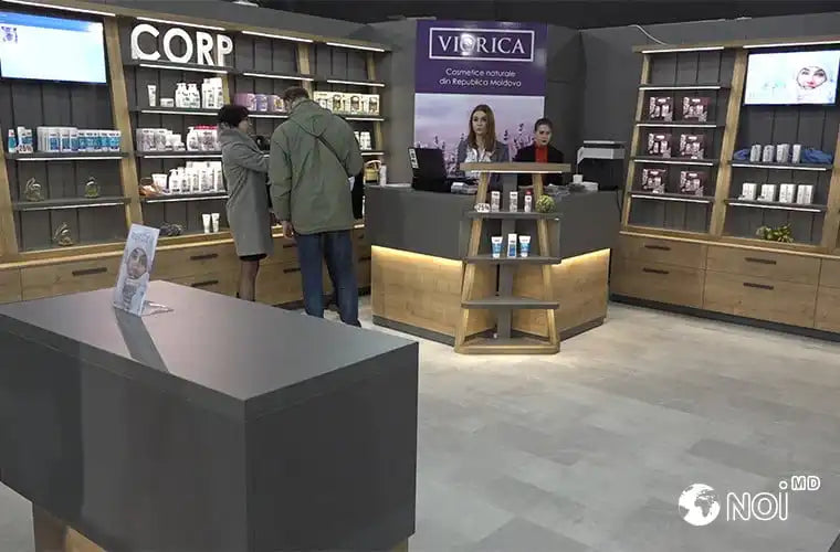Viorica-Cosmetic impressed visitors at Moldexpo with exclusive products from its new product line.