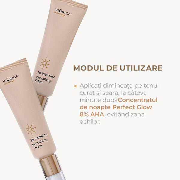 Cremă revitalizantă 5% Vitamina C, Perfect Glow