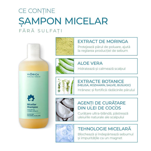 Micellar Shampoo for Normal and Oily Hair