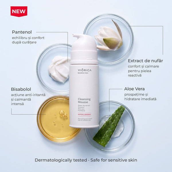 Cleansing Mousse, Sensitive Care