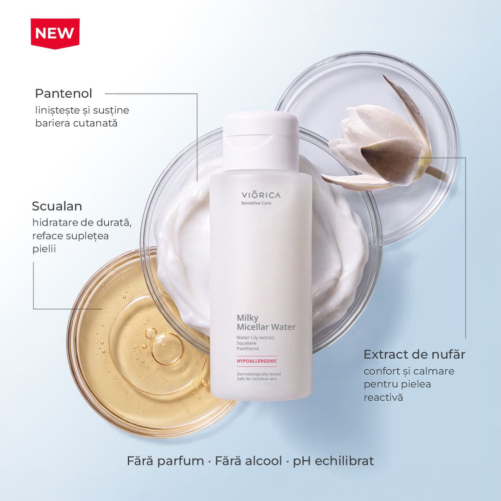 Milky Micellar Water, Sensitive Care