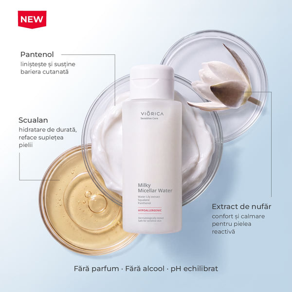 Milky Micellar Water, Sensitive Care