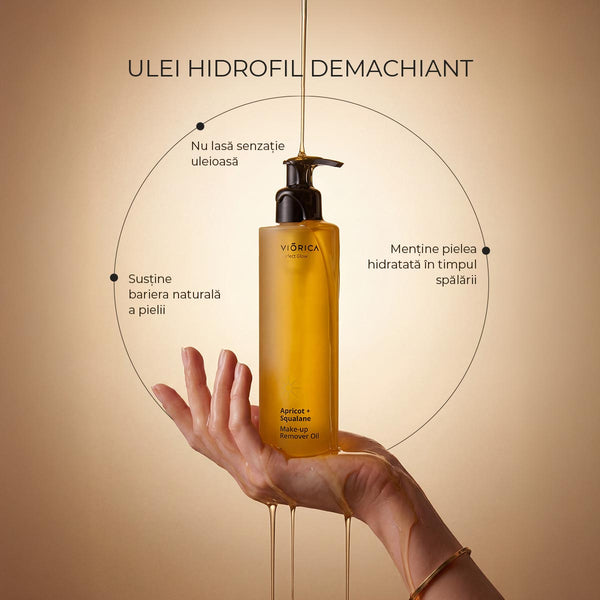 Ulei hidrofil demachiant Caise + Squalane, Perfect Glow