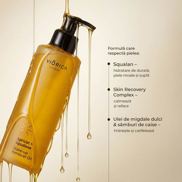 Hydrophilic Cleansing Oil Apricot + Squalane, Perfect Glow