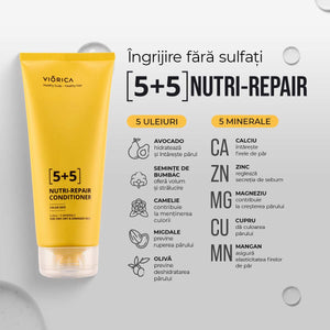 Nutri-Repair Conditioner 5+5 for Very Dry and Damaged Hair, Viorica