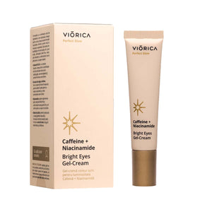 Gel-Cream Eye Contour for Brightening Caffeine + Niacinamide, Perfect Glow