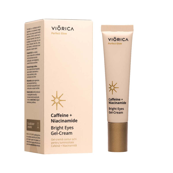 Gel-Cream Eye Contour for Brightening Caffeine + Niacinamide, Perfect Glow