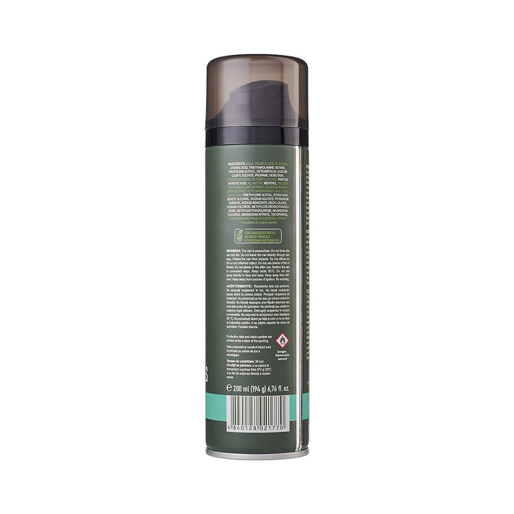 Moisturizing Shaving Foam, for Men