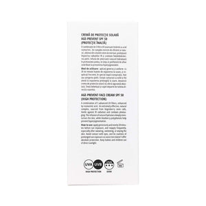 Sun Protection Cream Age-Prevent SPF 50, Viorica Solar