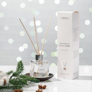 Perfume Diffuser Patchouli & Chihlimbar Negru