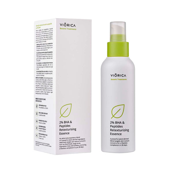 Retexturizing Essence with Peptides and 2% BHA, Botanic Treatments