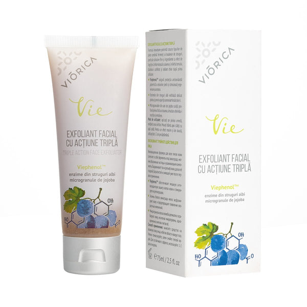 Facial Exfoliant with Triple-Action, Viorica Vie