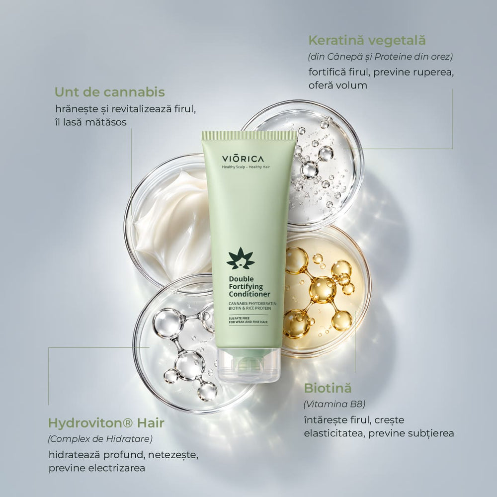 Double Strengthening Conditioner for Thin and Fragile Hair, Viorica