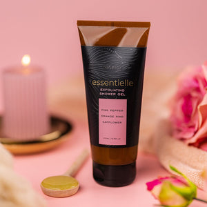 Gel de duș exfoliant Viorica Essentielle