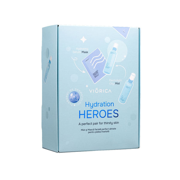 Set Hydration HEROES Spray facial + Masca-ser