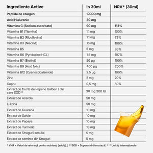Hydrolyzed Marine Liquid Collagen 10000 mg, 21Collagen