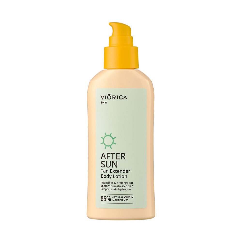 Body lotion for prolonging tan, Viorica Solar