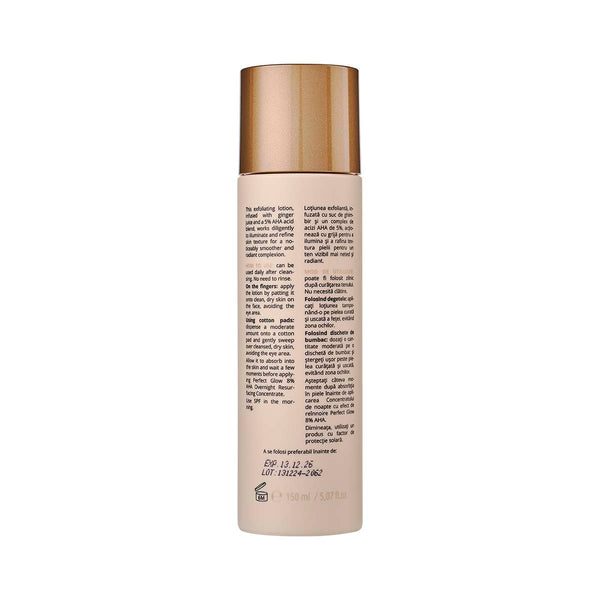 Brightening Exfoliating Lotion Ginger + 5% AHA, Perfect Glow