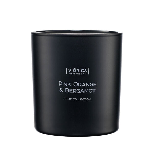Scented Soy Wax Candle “Pink Orange & Bergamot”
