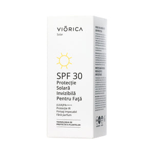 Invisible Sun Protection for Face SPF 30, Viorica Solar