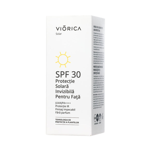 Invisible Sun Protection for Face SPF 30, Viorica Solar