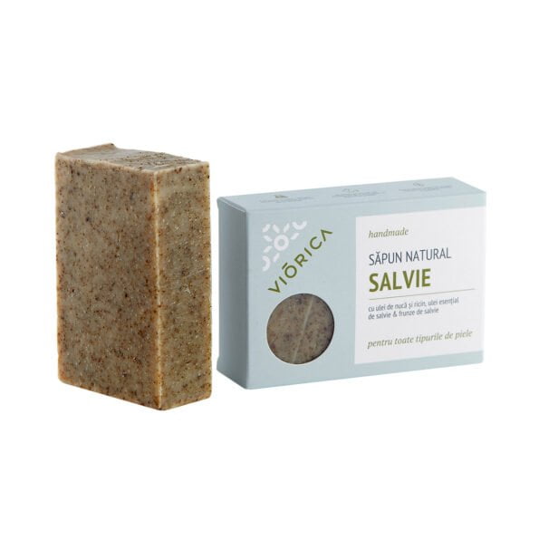 Handmade Natural Soap with Sage