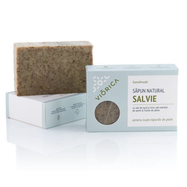 Handmade Natural Soap with Sage