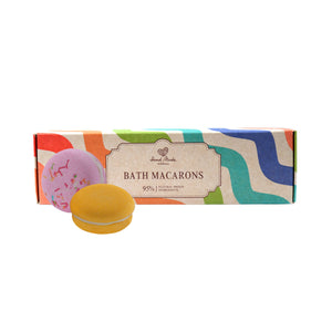 Macarons Effervescent Bath Bomb Set