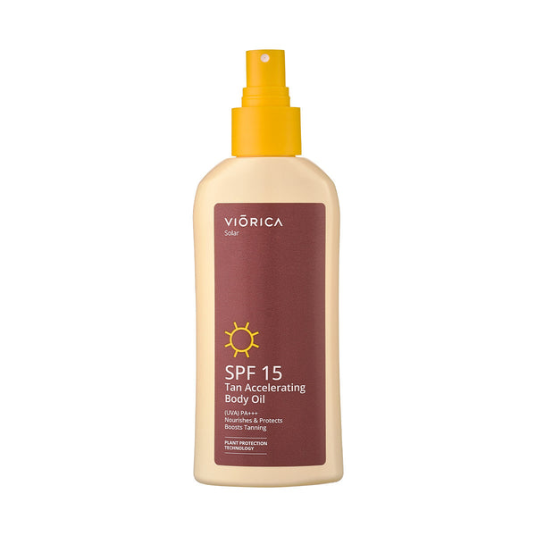 Body Oil for Faster Tanning SPF 15, Viorica Solar