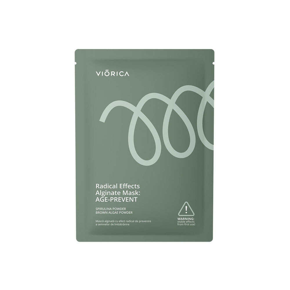 Alginate mask with radical effect: prevention of signs of aging
