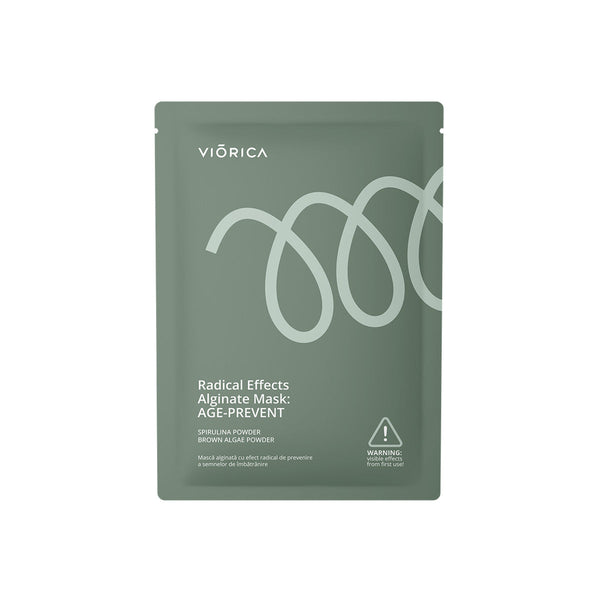 Alginate Mask with Radical Effect: Preventing the Signs of Aging