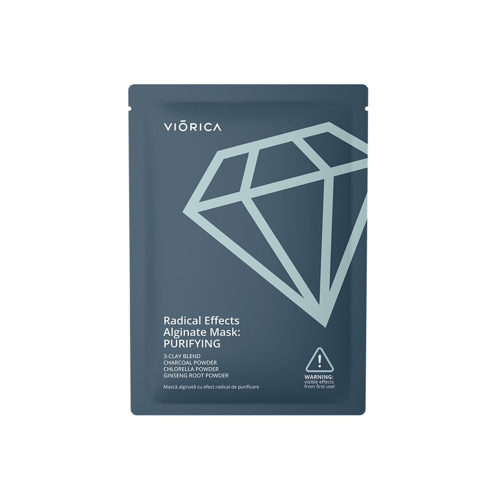 Alginate Mask with Radical Effect: Purification
