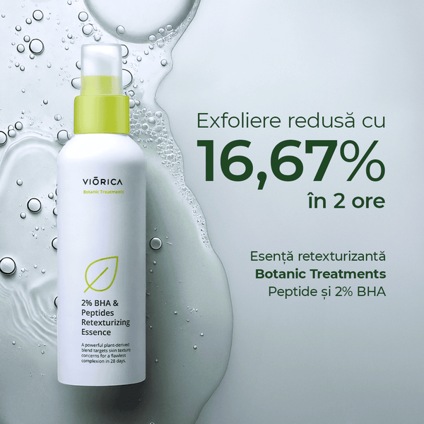 Esenţă retexturizantă cu peptide şi 2% BHA, Botanic Treatments