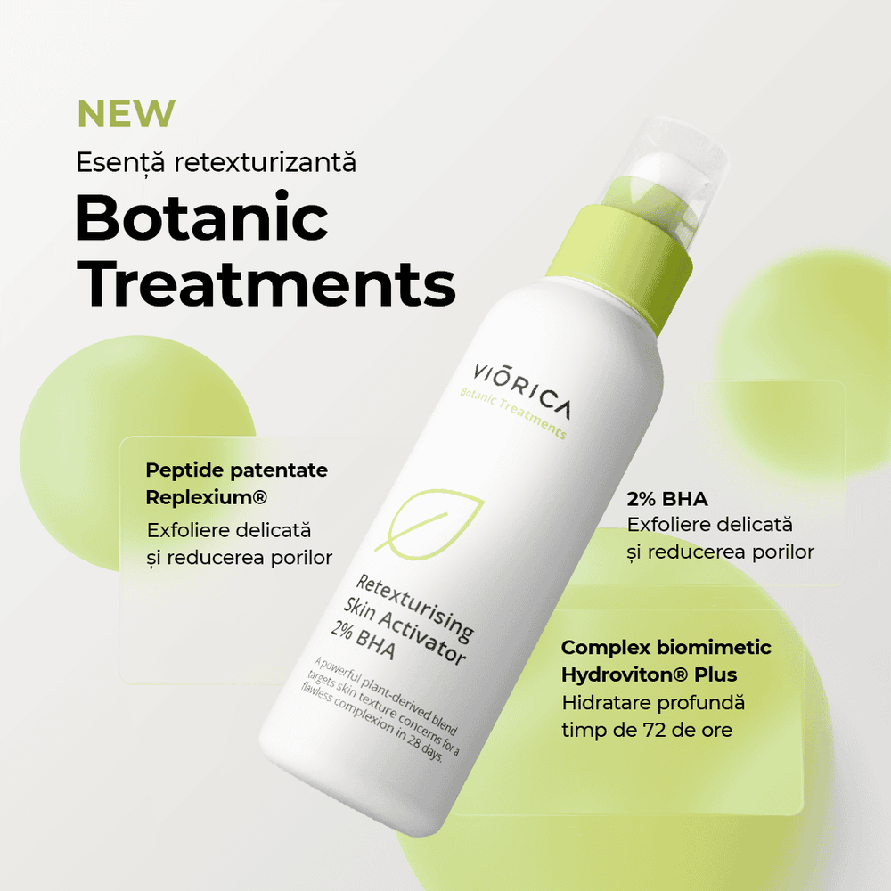 Retexturizing Essence with Peptides and 2% BHA, Botanic Treatments