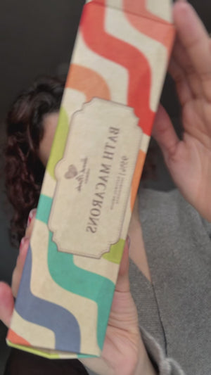 Set bile de baie efervescente Macarons