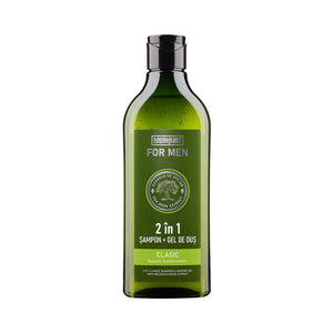 Classic Shampoo + 2-in-1 Shower Gel, for Men